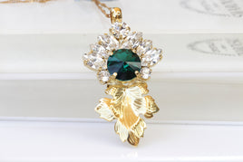 EMERALD GREEN NECKLACE