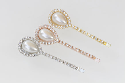 PEARL BOBBY PINS, Bridal Bobby Pin, Wedding Ivory Pearl  Hair Pins, Bridal Shower,Rebeka Bobby Pin, Decorative Hair, Gift For Bridesmaids