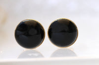 BLACK ONYX EARRINGS