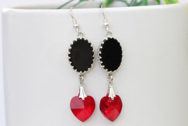 BLACK ONYX EARRINGS