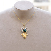 EMERALD GREEN NECKLACE