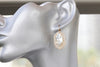BRIDAL CRYSTAL EARRINGS, Bridal White Earrings, Large Opal And Clear Crystal Earrings,Drop Earrings,Wedding Rebeka StatementWoman Jewelry