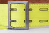BRAIDED YELLOW Leather Belt, Woven Belt, Large Waist Belt, Chunky Leather Belt, Belt Buckles Women, Leather Belt For Jeans, Boho Yellow Belt
