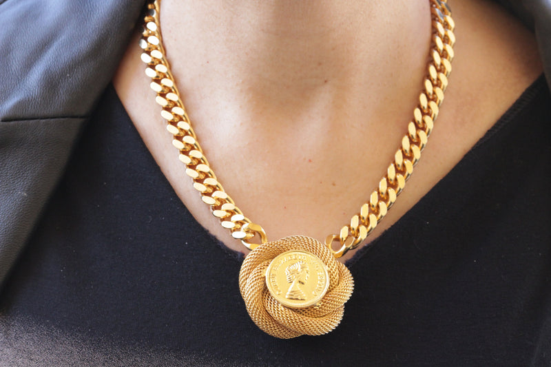 COIN NECKLACE | Rebekajewelry