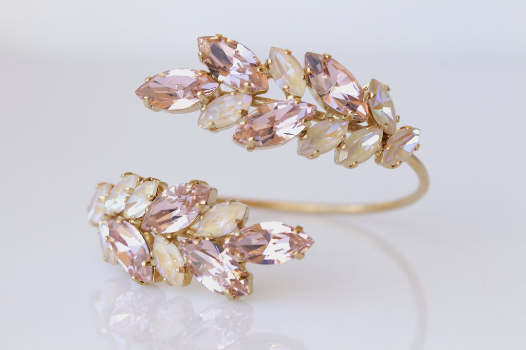 14K Rose Gold Diamond Bangle | Diamond Twist Bracelet – Virani Jewelers