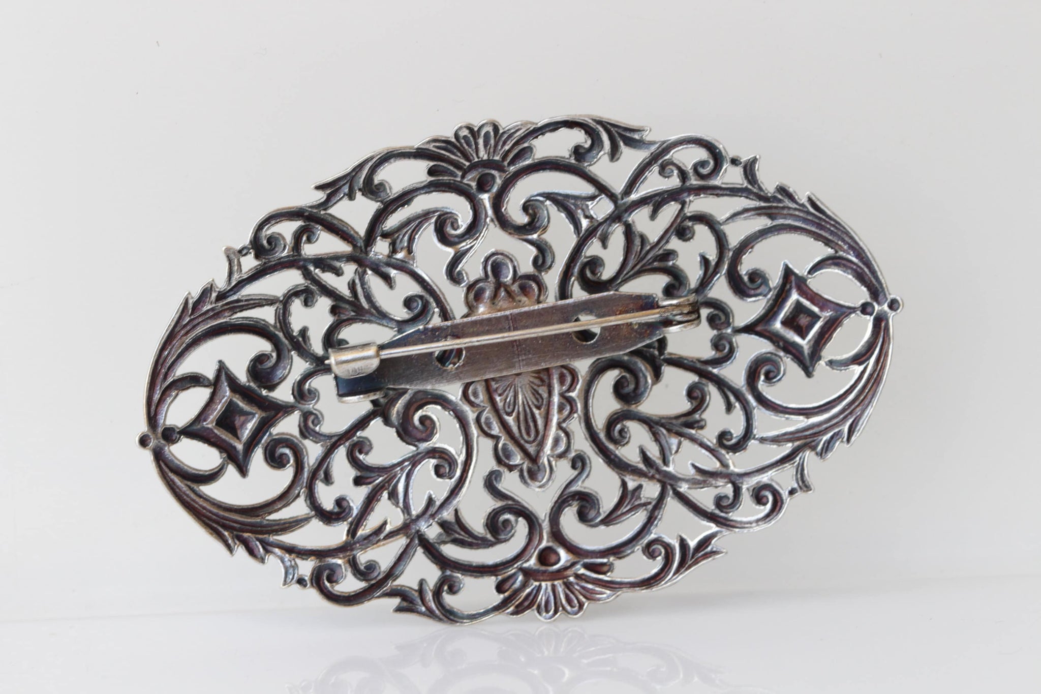 long brooches for dresses Art Deco Diamond Dress Clips/Brooch