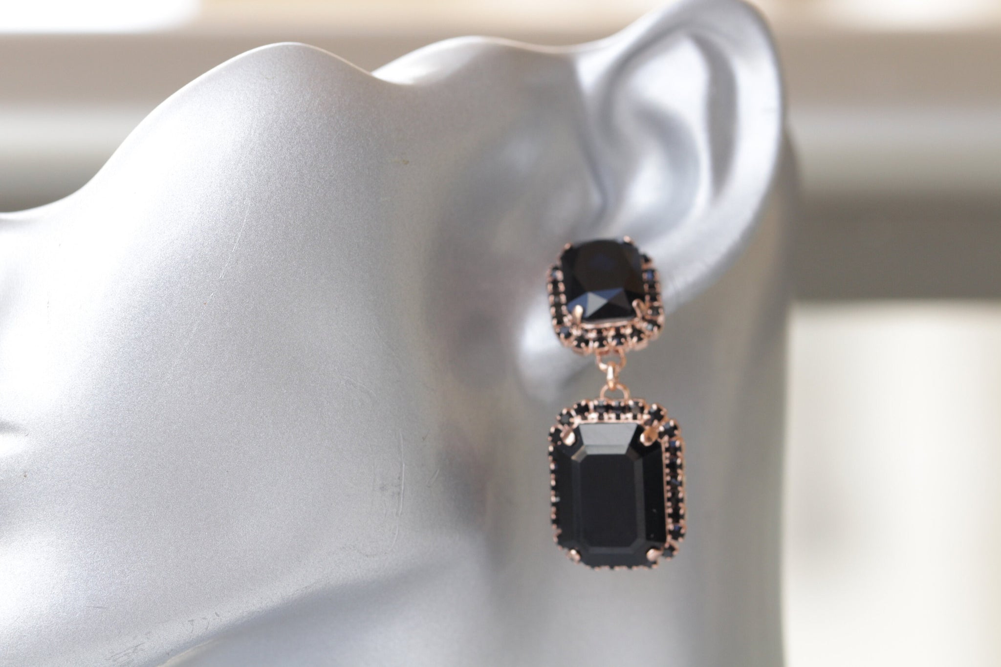BLACK GOLD Earrings| Rebekajewelry BLACK GOLD Earrings| Rebekajewelry
