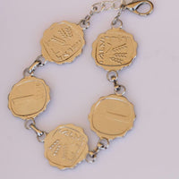 Israel Coin Bracelet