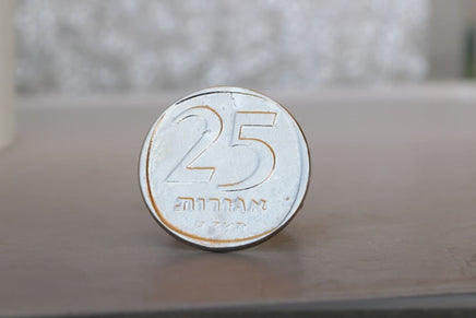 Israeli Coin Ring