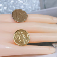 Israeli Coin Ring