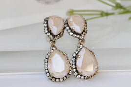 Ivory Cream Earrings