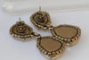 Ivory Cream Earrings