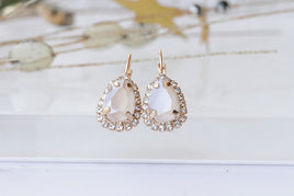 Ivory Cream Earrings