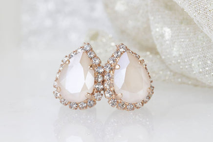 Ivory Cream Earrings