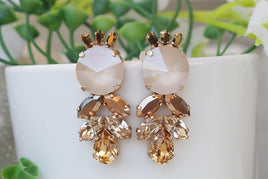 Ivory Cream Earrings