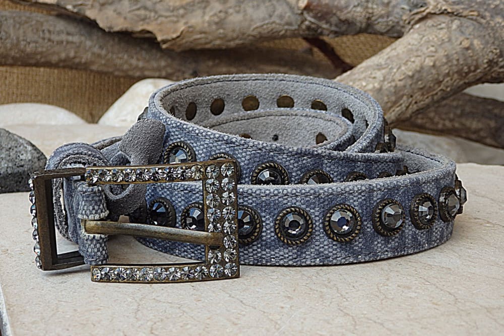 Jeans textile belt Rebekajewelry