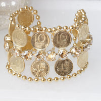 Jewish Coin Bracelet