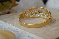 Lace Gold Ring