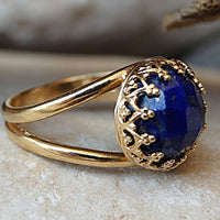 Lapis Gold Ring