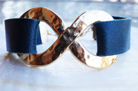 Leather Infinity Bracelet