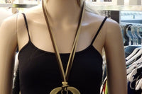 Leather Statement Necklace