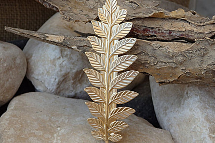 Leaves French Barrette