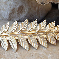 Leaves French Barrette