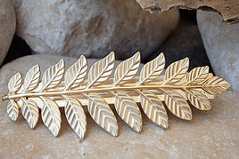 Leaves French Barrette