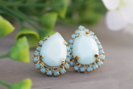 Light Blue Earrings