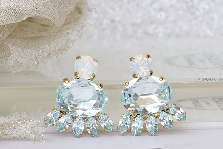 Light Blue Studs