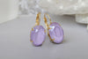 Lilac Purple Earrings