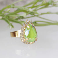 Lime French Ring
