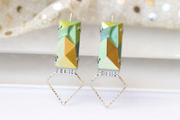 Lime Green Earrings