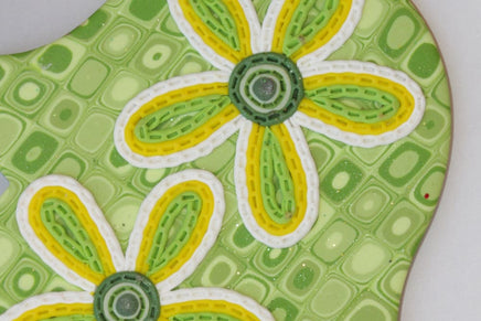 Lime Green Hamsa