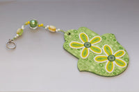 Lime Green Hamsa
