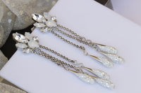 Long Bridal Earrings