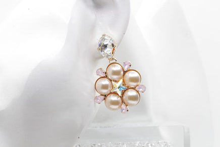 Long Pearl Earrings