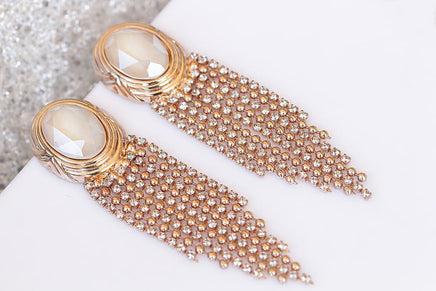 Long Wedding Earrings