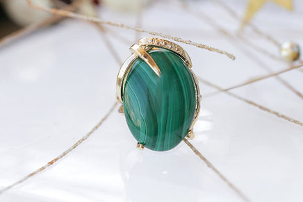 Malachite Ring