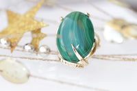 Malachite Ring