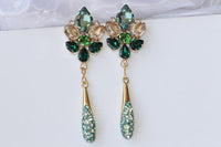 Mint Chandelier Earrings