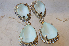 Mint Green Earrings