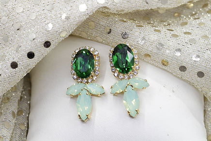 Mint Green Earrings