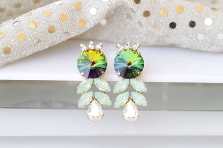 Mint Green Earrings