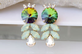 Mint Green Earrings