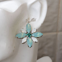 Mint Opal Earrings