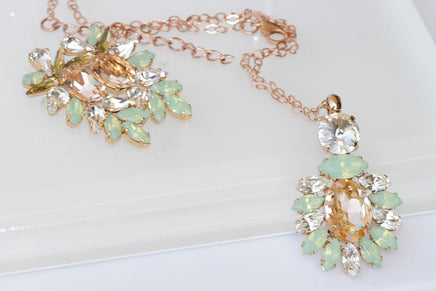 Mint Opal Necklace