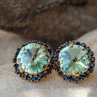 Mint Stud Earrings