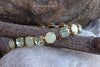 Mint Rebeka Tennis Bracelet. Light Green Rhinestone Elegant Bracelet. Adjustable Crystal Bracelet For Bridesmaid Gift. Bridal Jewelry