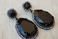 Mother Of Bride Teardrop Earrings